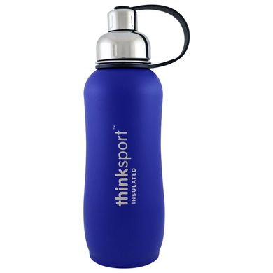 Thinksport, герметичная бутылка для спортсменов, синяя, Think, 25 унций (750 мл) купить в Киеве и Украине