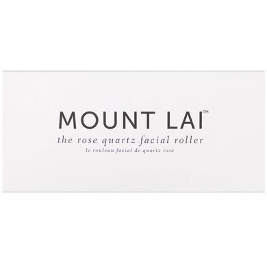 Ролик для обличчя з рожевого кварцу, Mount Lai, 1 ролик