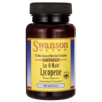 Лікопін, Lyc-O-Mato Lycopene, Swanson, 10 мг, 60 капсул
