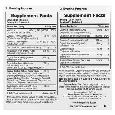 Программа очистки от кандиды Nature's Plus (Candida Cleanse Program) 7 дней 2 бутылочки по 28 капсул купить в Киеве и Украине