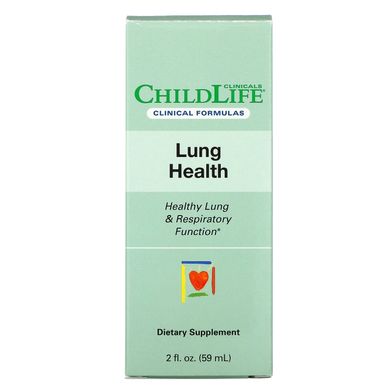 Дитячі мультивітаміни для здоров'я легенів і респіраторної функції, Lung Health, Healthy Lung & Respiratory Function, Childlife Clinicals, 59 мл