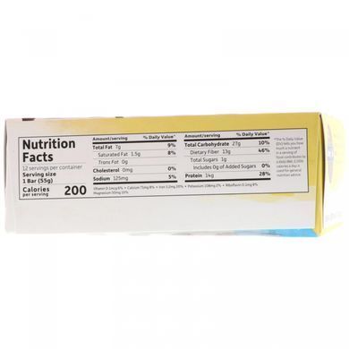 Protein bar for weight loss Garden of Life (Organic Fit) 12 pcs with cherry chocolate flavor
