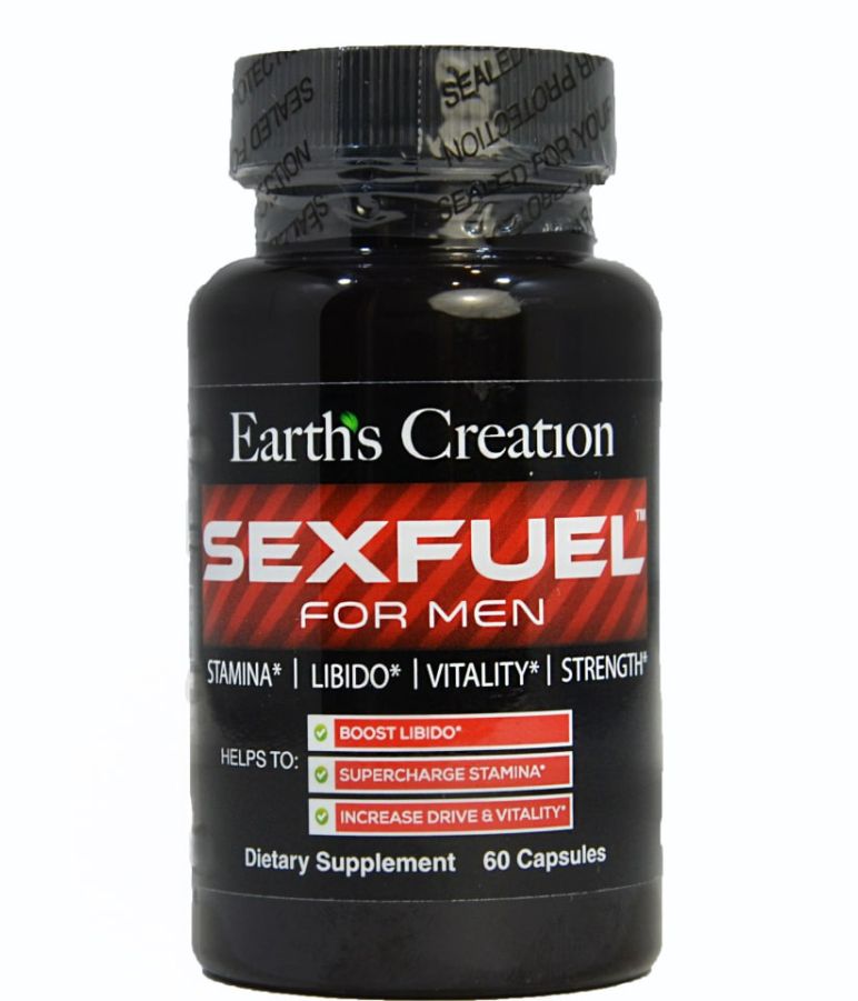 Вітаміни для чоловіків Earth`s Creation Sex Fuel For Men 60 капсул купити в Україні — Dobavkiua 