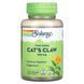 Кошачий коготь экстракт коры Solaray (Cat's Claw Bark) 500 мг 100 веганских капсул фото