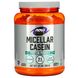 Мицеллярный казеин Now Foods (Micellar Casein Powder) 816 г фото