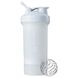 Пляшка-блендер біла Blender Bottle 650 мл фото