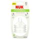NUK, Simply Natural, соски, от 6 месяцев, быстрое растекание, 2 шт. В упаковке фото