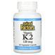 Вітамін К2 Natural Factors (Vitamin K2) 100 мкг 60 вегетаріанських капсул фото