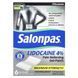 Salonpas, Лидокаин 4% обезболивающий гель-патч, максимальная сила действия, без запаха, 6 патчей фото