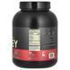 Serum protein isolate Optimum Nutrition (100% Whey Gold Standard) 2270 g with the taste of chocolate mousse.
