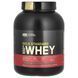 Serum protein isolate Optimum Nutrition (100% Whey Gold Standard) 2270 g with the taste of chocolate mousse.