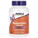Ресвератол Now Foods (Natural Resveratrol) 200 мг 120 рослинних капсул фото