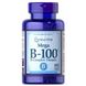 Вітамін B-100 комплекс Puritan's Pride (Vitamin B-100) 100 капсул фото