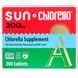 Вітамін А (хлорела), Sun Chlorella, 200 мг, 300 таблеток фото