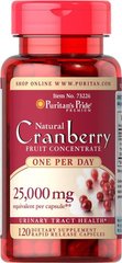 Однажды Клюква, One A Day Cranberry, Puritan's Pride, 500 мг, 120 капсул купить в Киеве и Украине