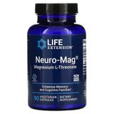 Описание товара: Магний L-треонат, Neuro-Mag, Life Extension, 90 капсул