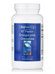 NT Фактор Енергія Ліпідів, NT Factor Energy Lipids, Allergy Research Group, 60 таблеток