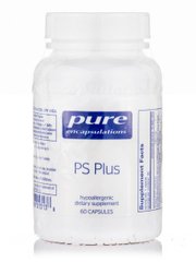 Фосфатидилсерин Pure Encapsulations (PS Plus) 60 капсул