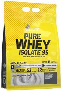 Olimp, Pure Whey Isolate 95, ваніль, 1800 г купить в Киеве и Украине