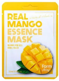 Тканевая маска для лица с экстрактом манго FarmStay (Essence Mask) 1 шт купить в Киеве и Украине