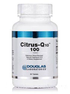 Коэнзим цитрусовый вкус Douglas Laboratories (Citrus-Q10) 60 таблеток купить в Киеве и Украине