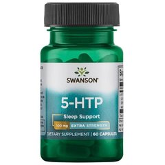 Гідрокситриптофан Swanson (5-HTP Extra Strength) 100 мг 60 капсул