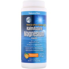 Цитрат магния вкус апельсина порошок Nature's Plus (Magnesium Kalmassure) 400 мг 522 г купить в Киеве и Украине