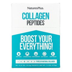 Nature's Plus, Пептиди колагену, 20 пакетиків у стиках, 0,37 унції. (10,5 г) кожен