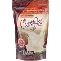 Протеїн ChocoRite, неймовірно шоколадний, HealthSmart Foods, Inc, 147 унцій (418 г)