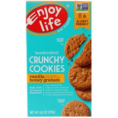 Хрустке печиво ручної роботи, ваніль і мед, Enjoy Life Foods, 6,3 унції (179 г)