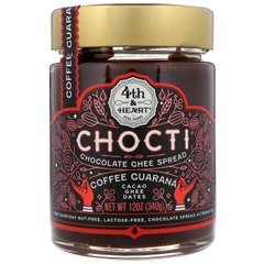4th & Heart, Chocti Chocolate Ghee Spread, Coffee, 12 oz (340 g) купить в Киеве и Украине