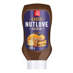 Молочно-сливочный соус Allnutrition (Sause Nutlove Crunch) 280 г купить в Киеве и Украине