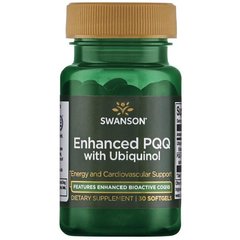 Покращений PQQ з убіхінол, Enhanced PQQ with Ubiquinol, Swanson, 30 капсул