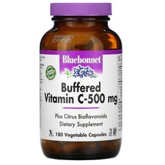 Буферизированный витамин С Bluebonnet Nutrition (Buffered Vitamin C-500) 500 мг 180 капсул купить в Киеве и Украине