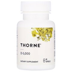 Вітамін Д3 Thorne Research (Vitamin D3) 5000 МО 60 капсул