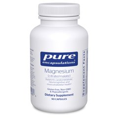 Магний Цитрат Малат Pure Encapsulations (Magnesium Citrate Malate) 90 капсул купить в Киеве и Украине