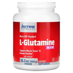 Глютамін Jarrow Formulas (L-Glutamine) 1000 гів