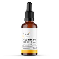 Вітамін Д3 4000 МО у краплях OstroVit (Pharma Vitamin D3) 30 мл