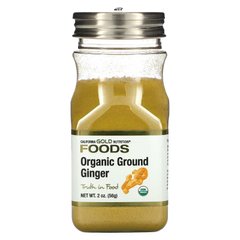Органический молотый имбирь California Gold Nutrition (Organic Ground Ginger) 56 г купить в Киеве и Украине