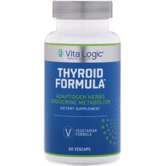 Формула для щитовидної залози Vita Logic (Thyroid Formula) 60 капсул