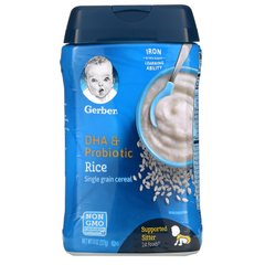 Рисовая каша DHA и пробиотик Gerber (Probiotic) 227 г купить в Киеве и Украине