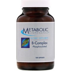 Комплекс вітамінів групи В фосфорілірованний Metabolic Maintenance 100 капсул