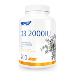 Вітамін Д3 2000 SFD Nutrition (Vitamin D3 2000) 200 таблеток