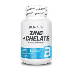 Zinc + Chelate BioTech 60 tab купить в Киеве и Украине