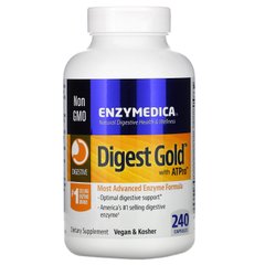 Харчова добавка для травлення Enzymedica (Digest Gold з ATPro) 240 капсул