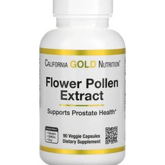 Экстракт цветочной пыльцы Граминекс California Gold Nutrition (Graminex Flower Pollen Extract) 90 растительных капсул купить в Киеве и Украине