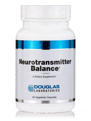 Вітаміни для підтримки настрою та почуття емоційного благополуччя Douglas Laboratories (Neurotransmitter Balance) 60 вегетаріанських капсул