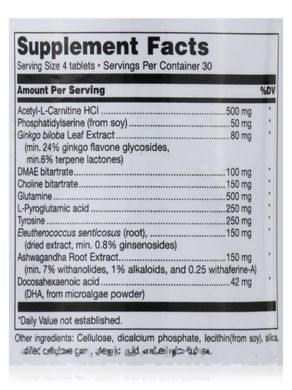 Вітаміни для мозку та нервової системи Douglas Laboratories (NeuroTone) 120 таблеток