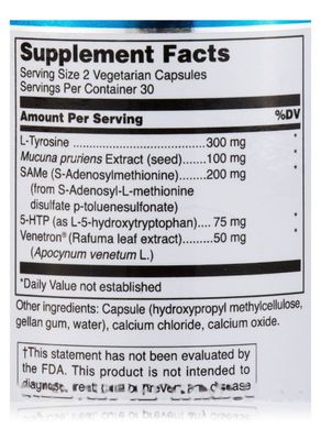 Вітаміни для підтримки настрою та почуття емоційного благополуччя Douglas Laboratories (Neurotransmitter Balance) 60 вегетаріанських капсул