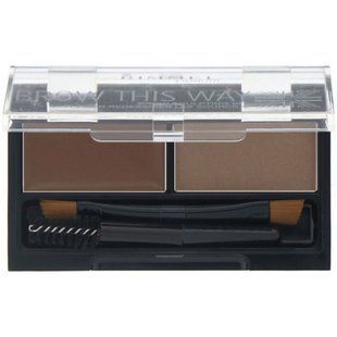 Set for eyebrow modeling, 002 brown palette, Rimmel London, 1 pc
